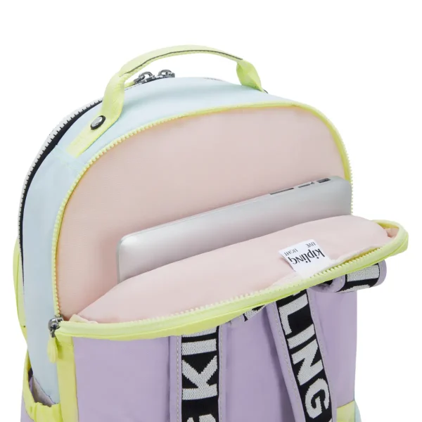 תיק גב גדול Kipling SEOUL LAP – KI61809CZ – lavendar-block – 5