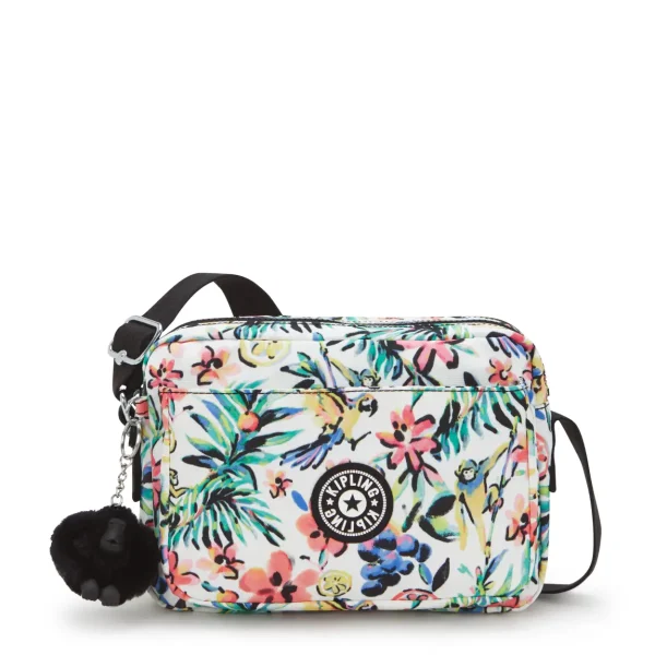 תיק צד בינוני Kipling ABANU M – KI62375DZ – cocktail-floral – 1