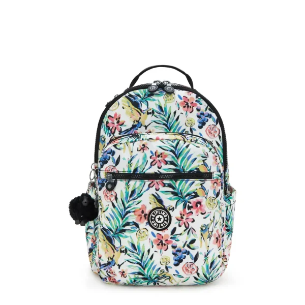 תיק גב גדול Kipling SEOUL – KI62695DZ – cocktail-floral – 1