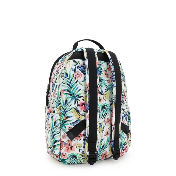 תיק גב גדול Kipling SEOUL – KI62695DZ – cocktail-floral – 1