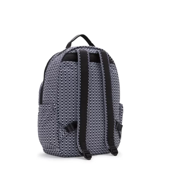 תיק גב גדול Kipling SEOUL – KI6269DD2 – signature-print – 1