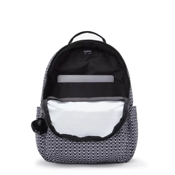 תיק גב גדול Kipling SEOUL – KI6269DD2 – signature-print – 2