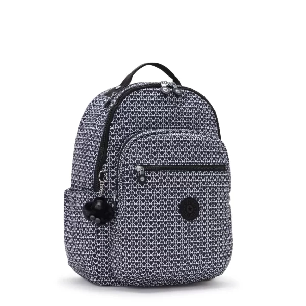תיק גב גדול Kipling SEOUL – KI6269DD2 – signature-print – 3