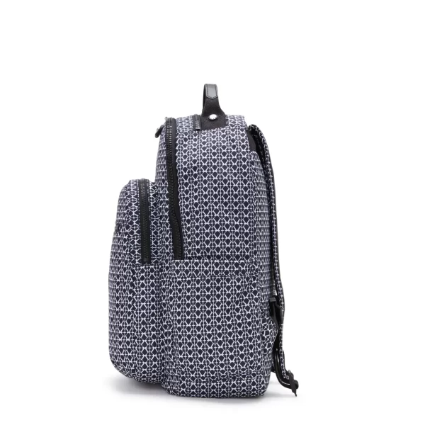 תיק גב גדול Kipling SEOUL – KI6269DD2 – signature-print – 5