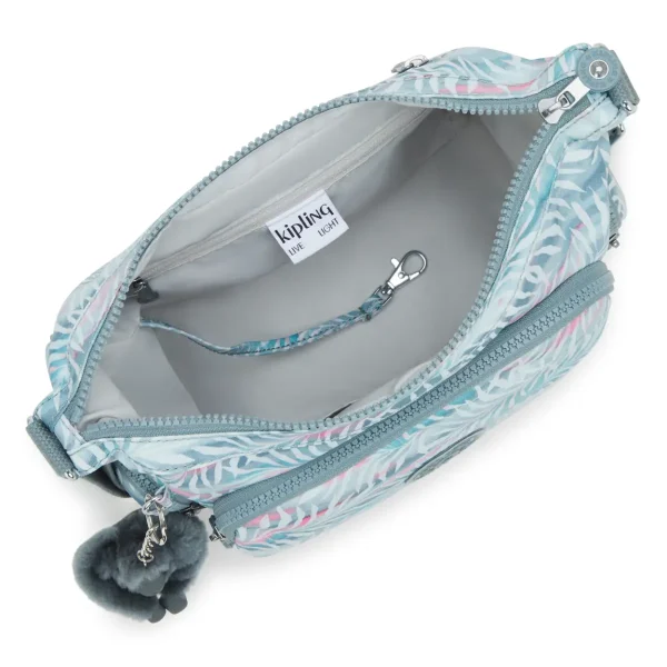 תיק צד בינוני Kipling GABB S – KI66073QN – palmtree-leaves – 2
