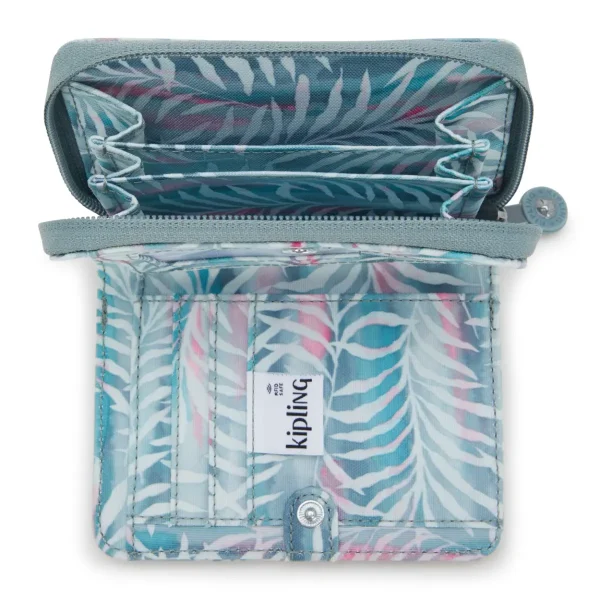 ארנק בינוני Kipling MONEY LOVE – KI67913QN – palmtree-leaves – 2