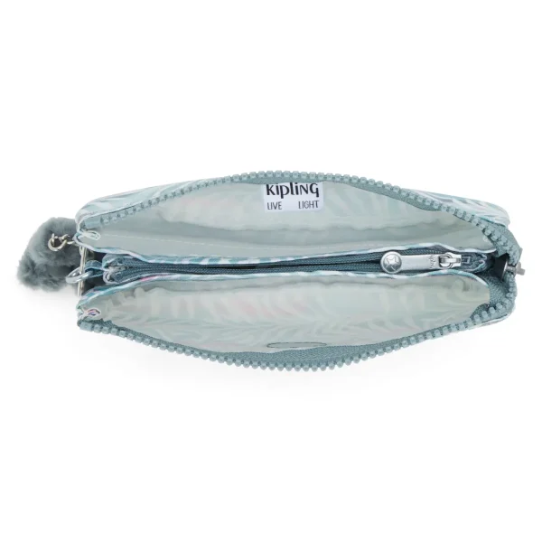 נרתיק גדול Kipling CREATIVITY L – KI74103QN – palmtree-leaves – 2