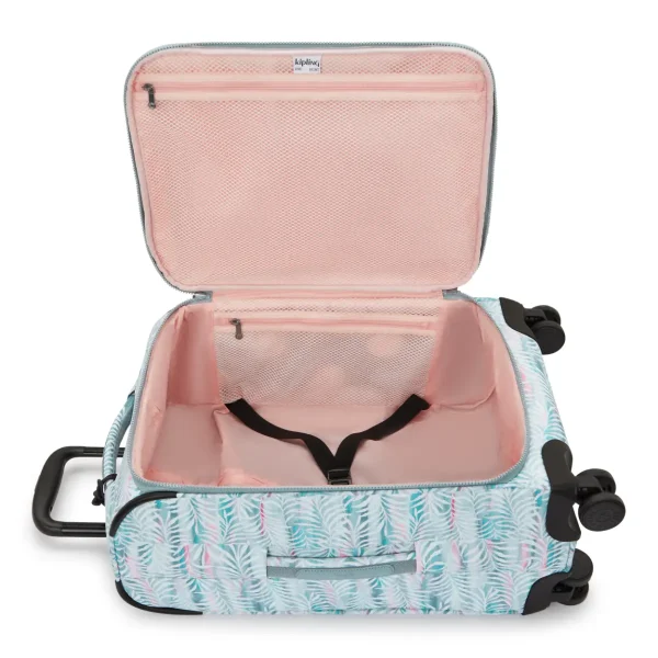 מזוודה קטנה Kipling NEW YOURI SPIN S – KI79163QN – palmtree-leaves – 2