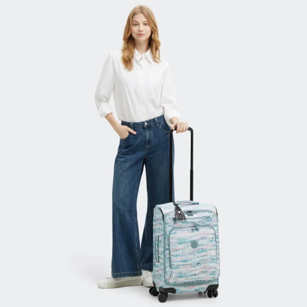 מזוודה קטנה Kipling NEW YOURI SPIN S – KI79163QN – palmtree-leaves – 6
