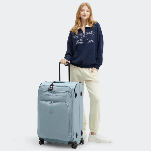 מזוודה גדולה  Kipling NEW YOURI SPIN L – KI79303NL – relaxed-grey – 6
