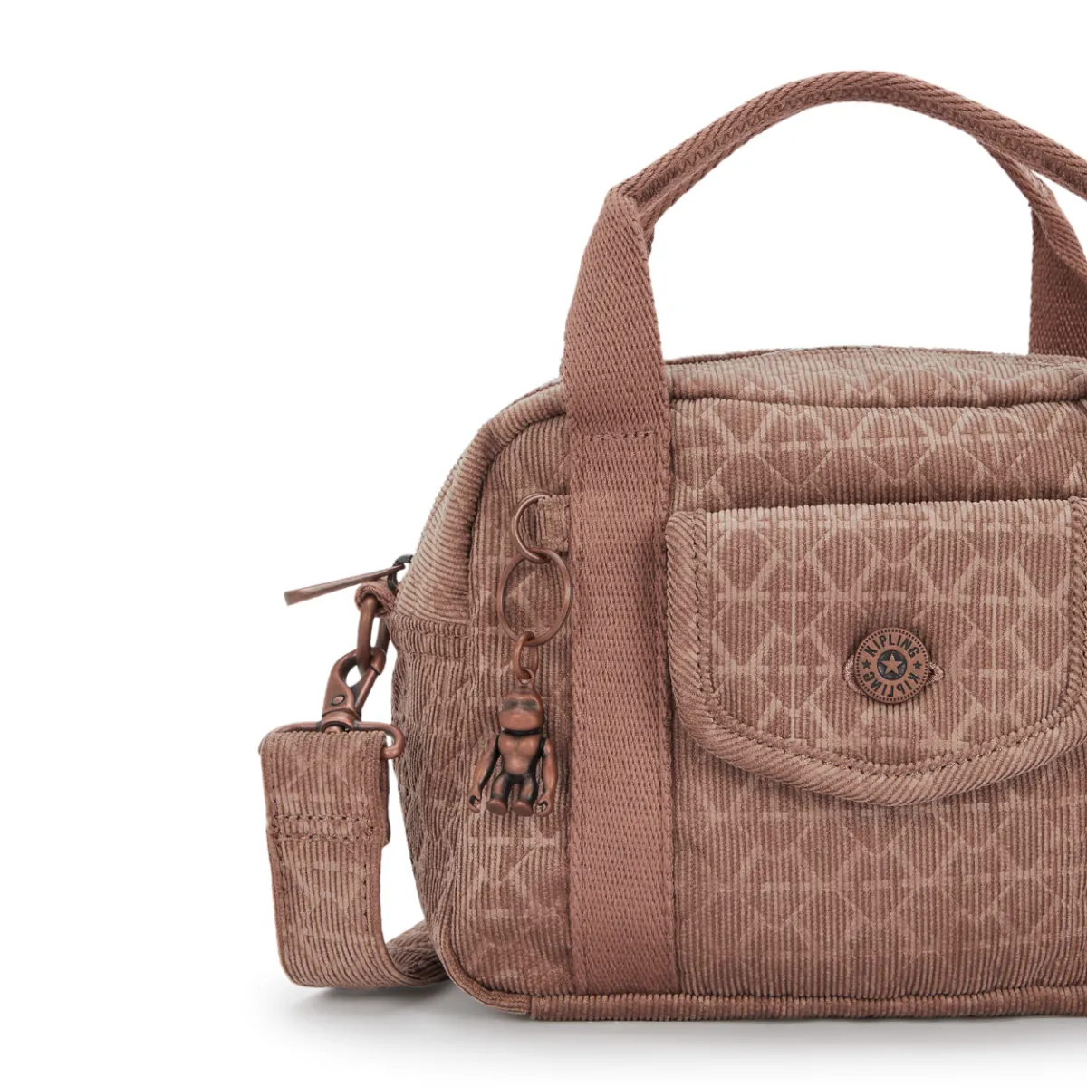 תיק צד קטן KAZIA – KI80963GH – sign-brown-corduroy – 4