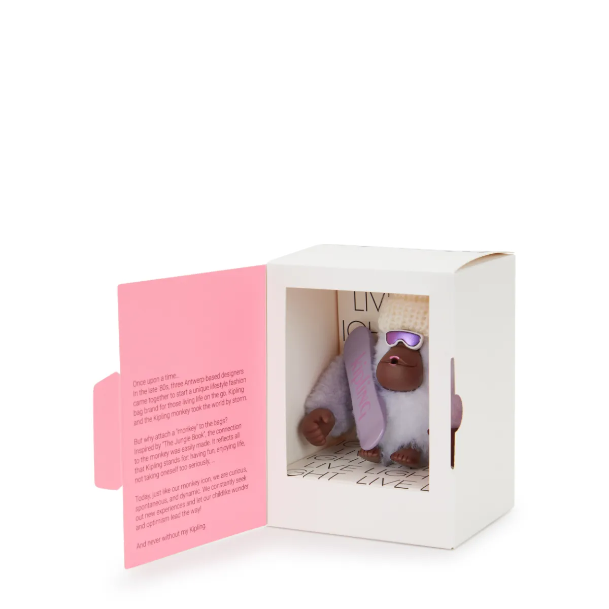 מחזיק מפתחות SKI MONKEY – KI81474NE – ski-white-monkey – 2