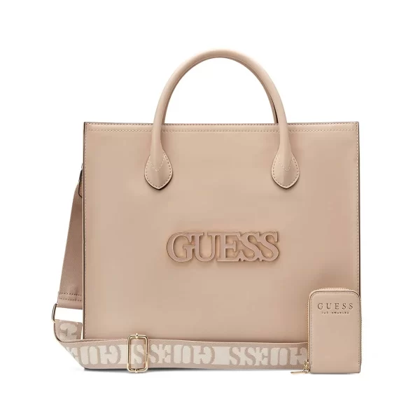 תיק צד גדול Guess MACKENDRA – LG956725-SAN – sand – 1