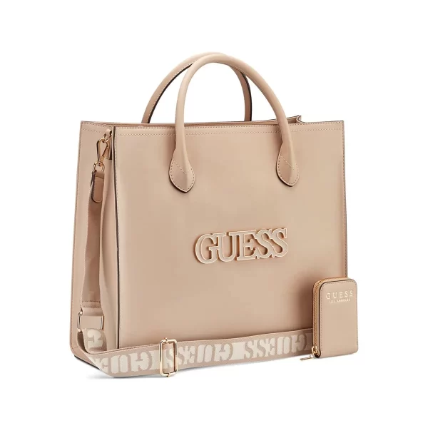 תיק צד גדול Guess MACKENDRA – LG956725-SAN – sand – 1