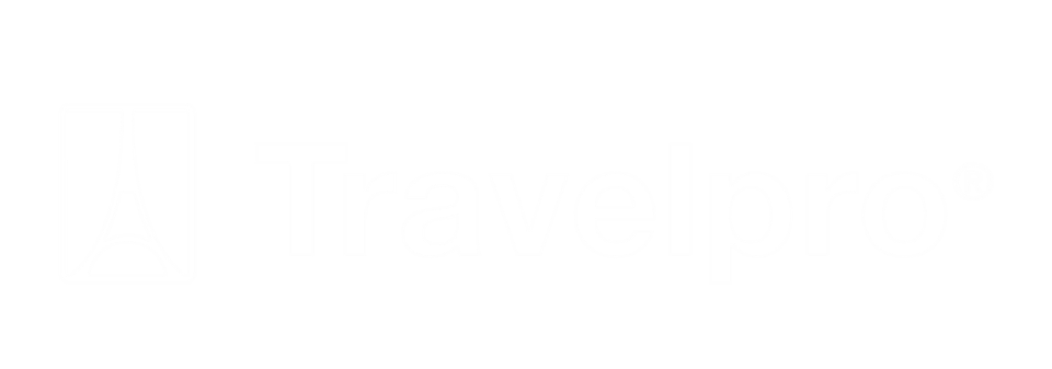 לוגו לבן TRAVELPRO