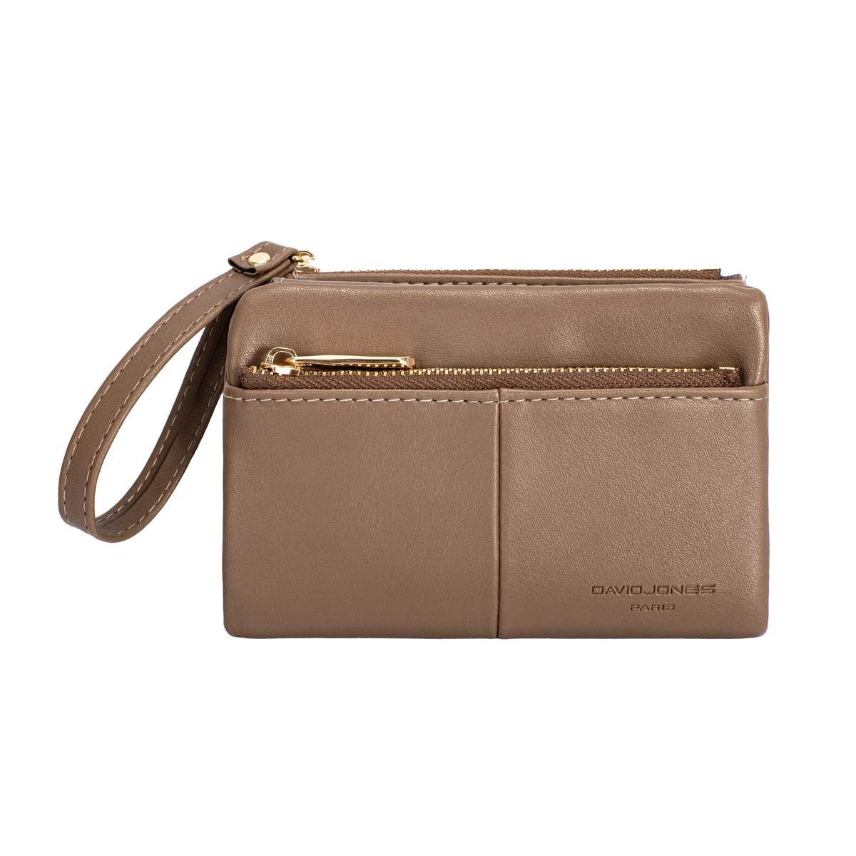 ארנק בינוני David Jones – P158 DJ-129C – bitter-chocolat – 1