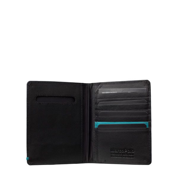 כיסוי לדרכון Marco Polo S.Nap – 021399--XW – black – 2