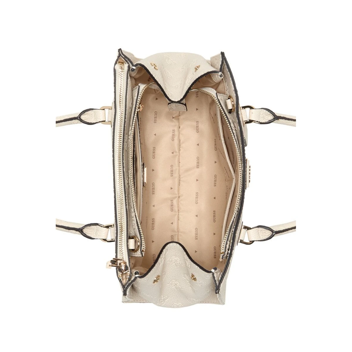 תיק צד גדול Guess – PD988807-OFL – off-white-logo – 3