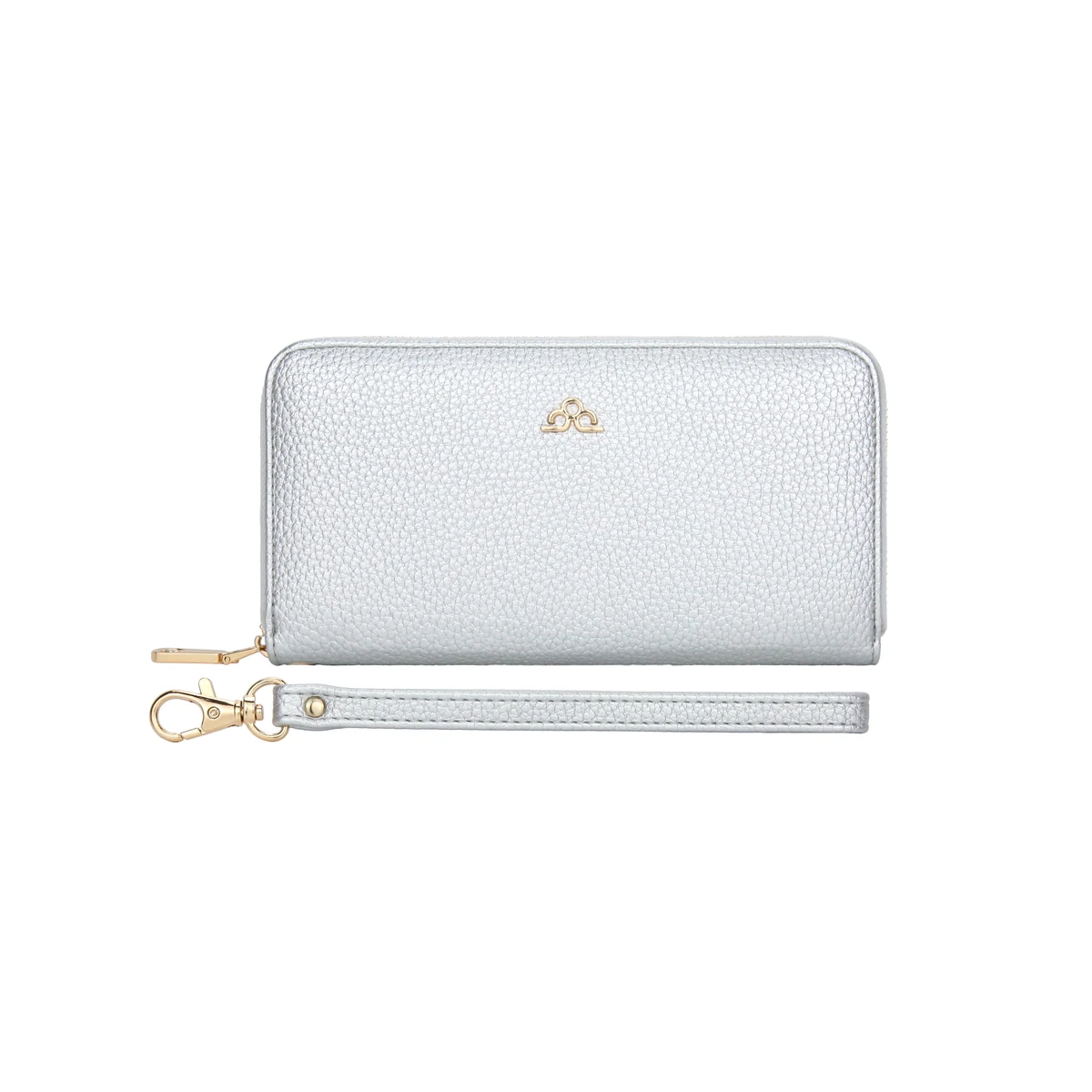 ארנק גדול iBags – PG006-2--YN – silver – 1