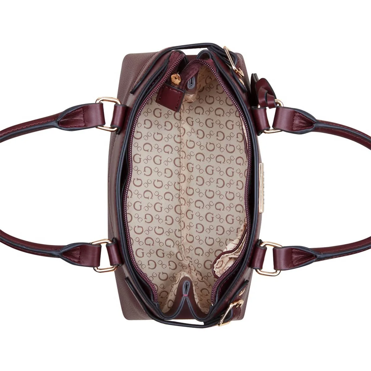 תיק צד בינוני Guess HAYWORTH – PG948505-MER – merlot – 3