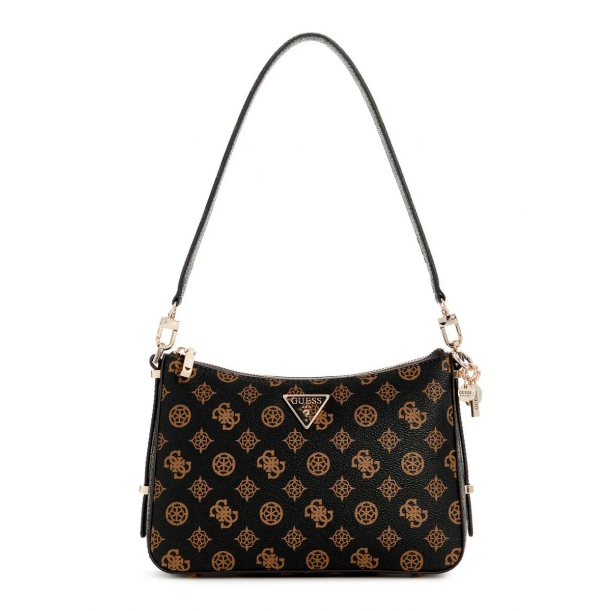 תיק כתף קטן Guess – PG949318-MLO – mocha-logo – 1