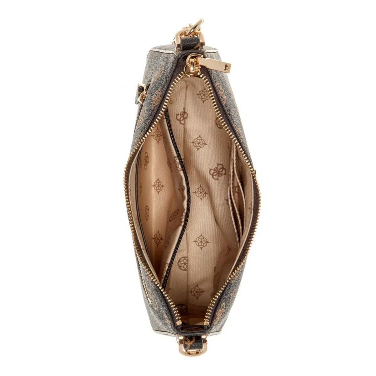 תיק כתף קטן Guess – PG949318-MLO – mocha-logo – 2