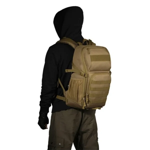תיק גב טקטי לנשיאת אקדח וציוד iBags – S465--YS – brown – 5