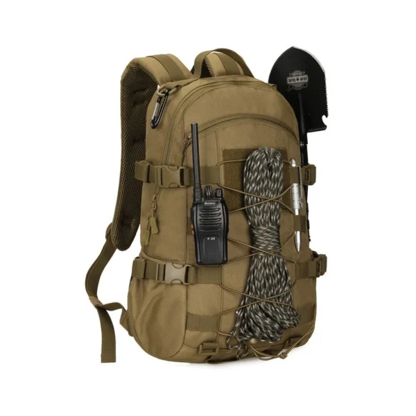 תיק גב טקטי לנשיאת אקדח וציוד iBags – S466--YS – brown – 4