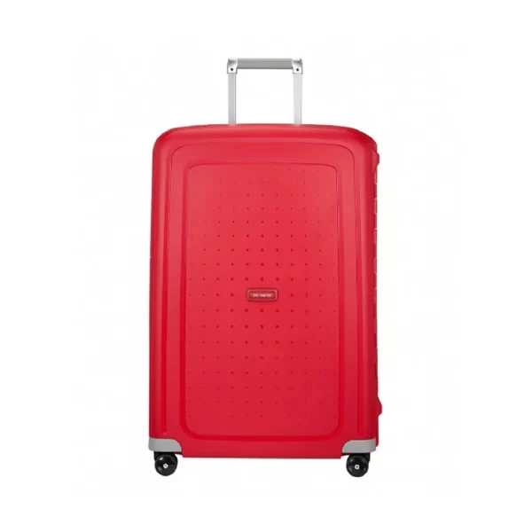 מזוודה קשיחה גדולה Samsonite S`Cure 75/28 – 440288-5 – crimson-red – 1
