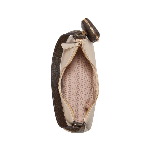 תיק צד גדול Guess EMERIE – SG959718-BEM – beige-multi – 3