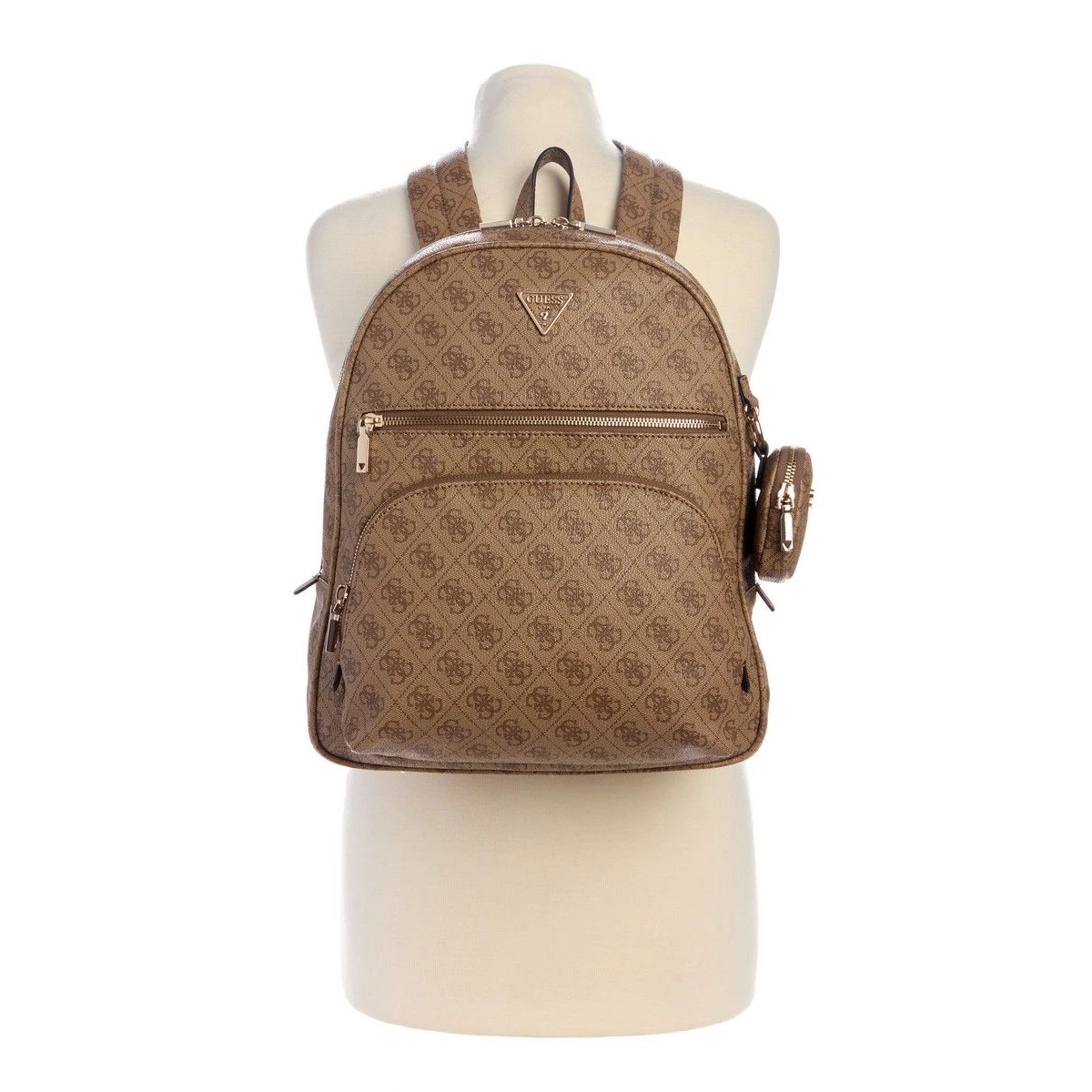 תיק גב בינוני Guess – SL712435-LTL – latte-logo – 4