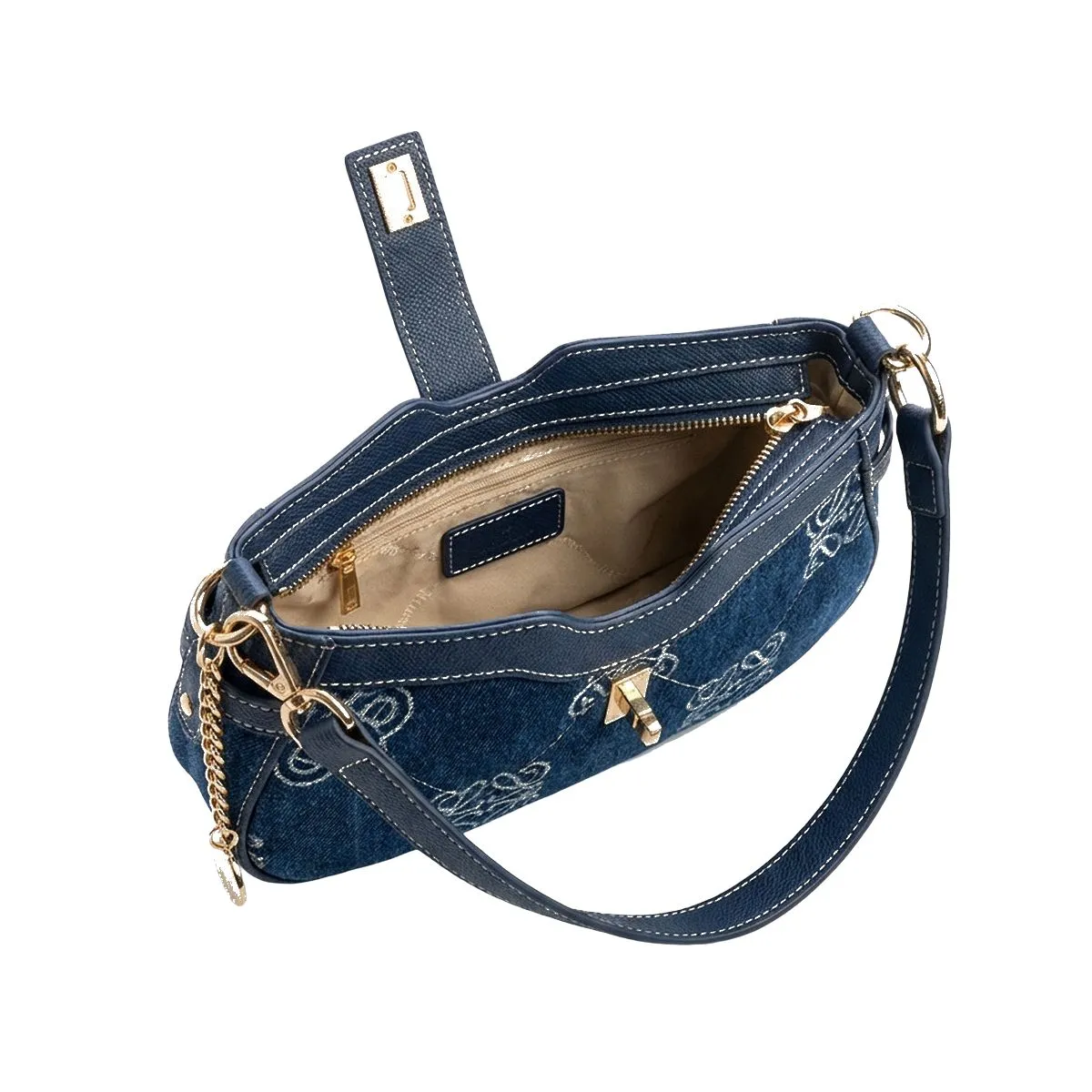 תיק צד בינוני Blueberty – SS26.G5.3.2 – jeans – 2