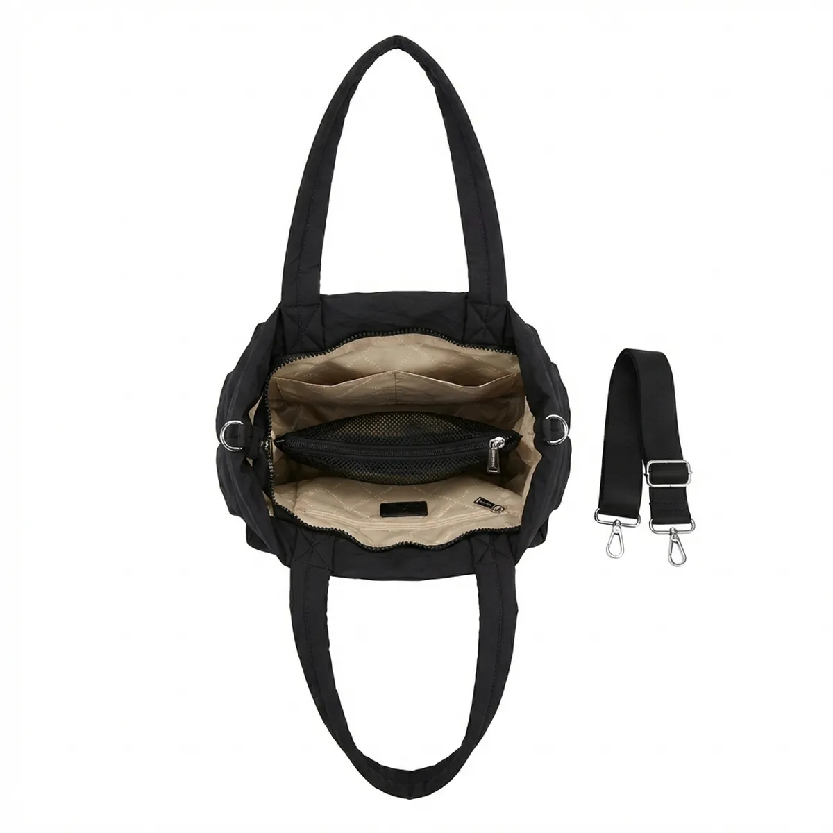 תיק צד גדול במיוחד Bluberty – STD26.4.1 – black – 2