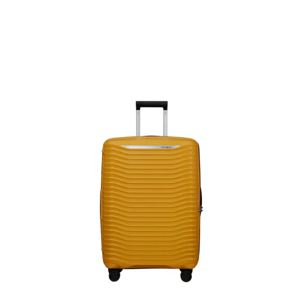 מזוודה קשיחה בינונית 25 Samsonite Upscape 68/25 Spinner – 446989-7 – yellow – 1