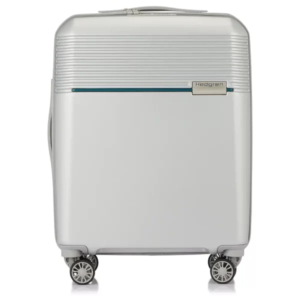 מזוודת קשיחה עלייה למטוס Hedgren Stripe Xs – HLNO01XS_250 – silver – 1