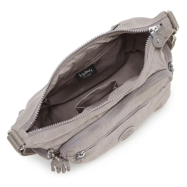 תיק צד Kipling Gabbie S – KI253189L – grey-gris – 2